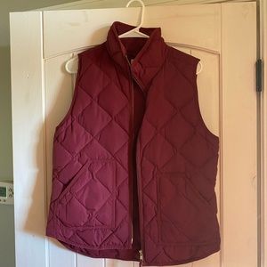 J Crew down vest